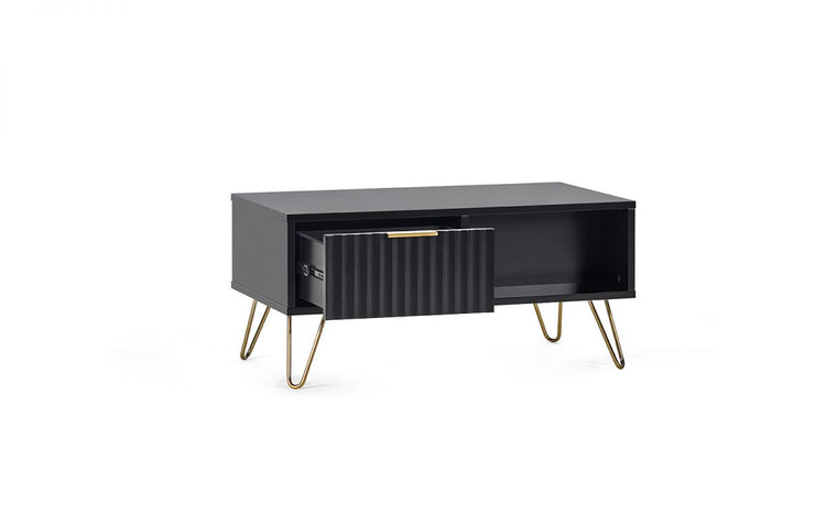Julian Bowen Murano Coffee Table - Matte Black