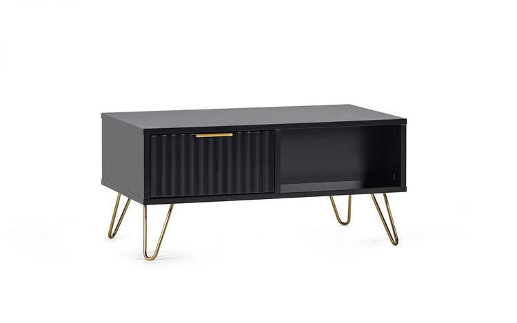 Julian Bowen Murano Coffee Table - Matte Black