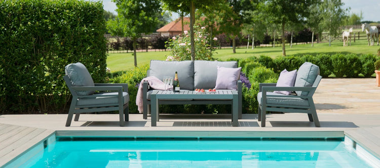 Maze Rattan New York 2 Seat Sofa Set