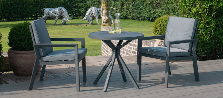 Maze Rattan New York 3 Piece Bistro Set