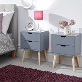 GFW Nyborg 2 Drawer Bedside