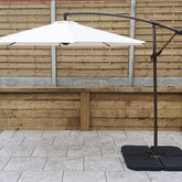 Signature Weave 3m Banana Beige Parasol-Better Bed Company 