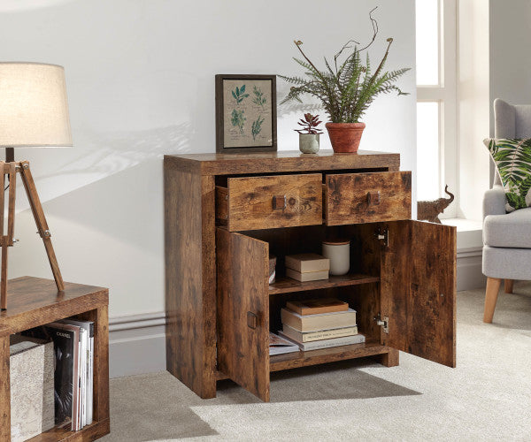 GFW Jakarta Compact Sideboard Doors Open-Better Bed Company 
