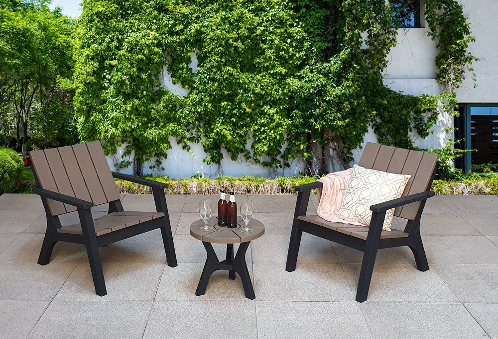 Signature Weave Polly 2 Seat Lounge Set-Better Bed Company 