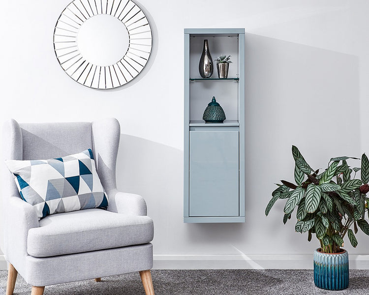 GFW Polar High Gloss Wall Mounted LED Display Unit