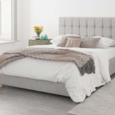 Better Cheshire Light Grey Ottoman Bed-Better Bed Company 