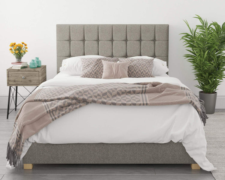 Better Cheshire Smokey Grey Ottoman Bed