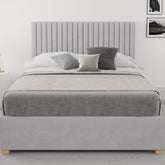Better Glossop Silver Grey Ottoman Bed-Better Bed Company