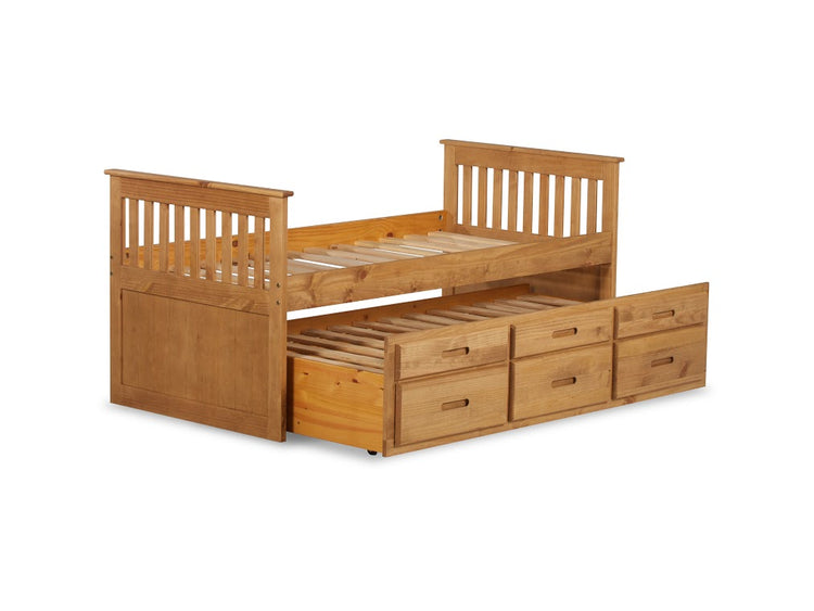 Better Captains Bed With Underbed And Storage