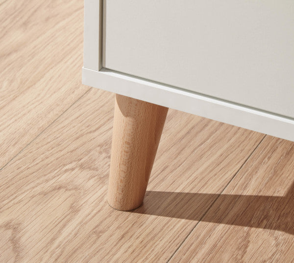 GFW Alma Small TV Unit Legs Close Up-Better Bed Company 