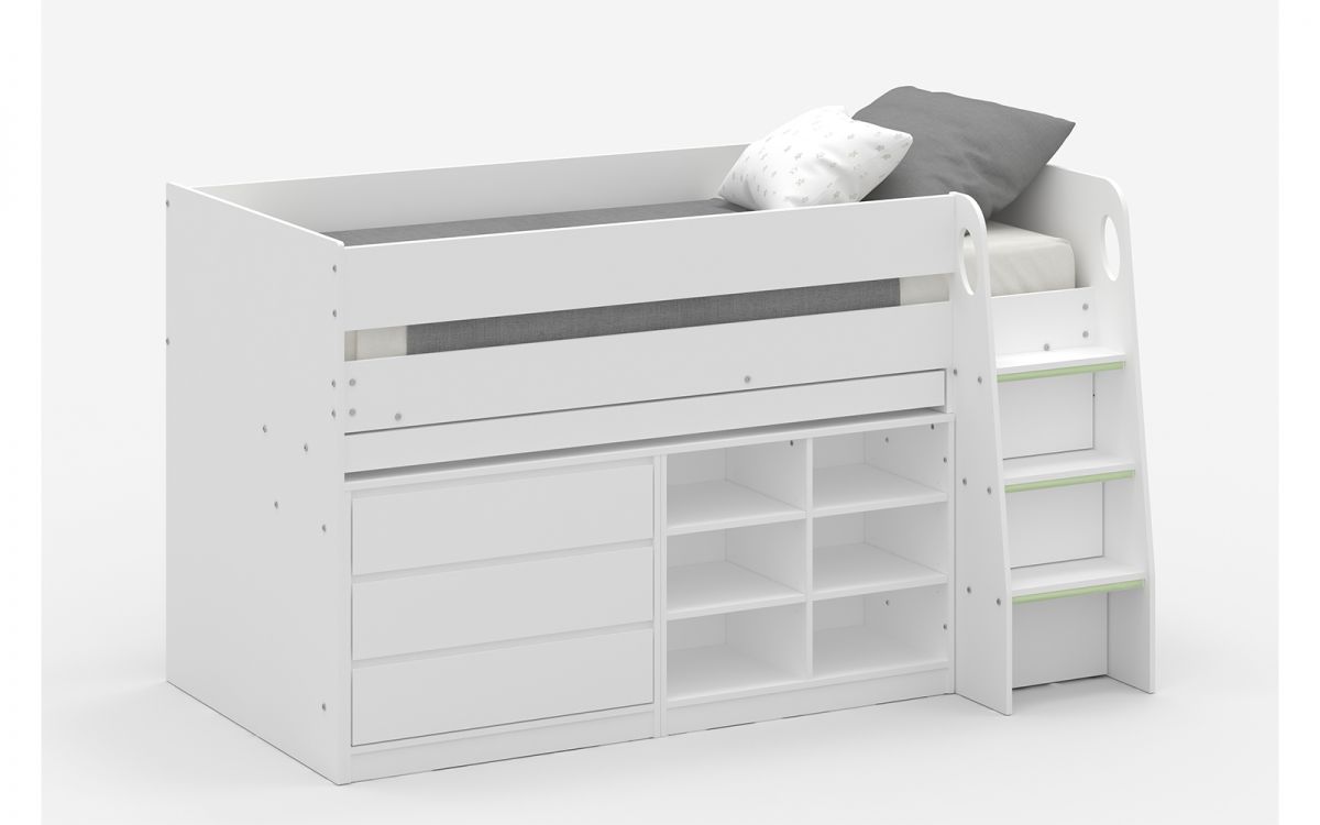 Julian Bowen Vespa Midsleeper White-Better Bed Company